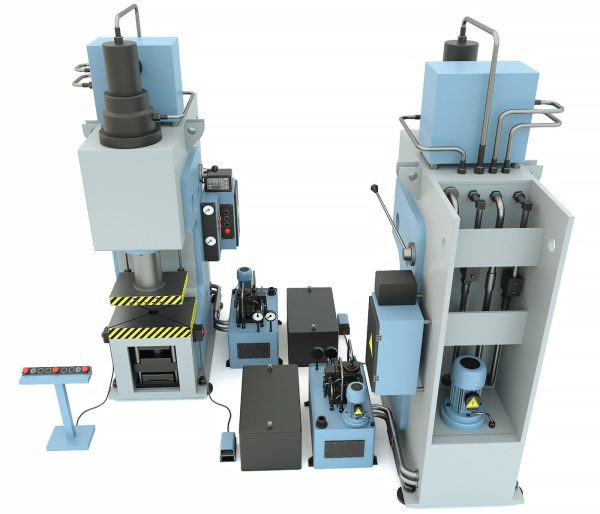 Industrial machine tool hydraulic press PYE250