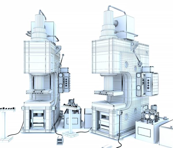 Industrial machine tool hydraulic press PYE250