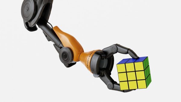 Industrial Mechanical Arm Rigged