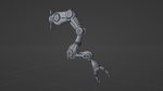 Industrial Mechanical Arm Rigged