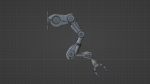 Industrial Mechanical Arm Rigged