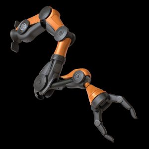 Industrial Mechanical Arm Rigged