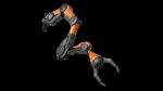 Industrial Mechanical Arm Rigged