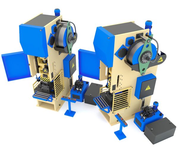 Industrial mechanical press-stamping machine tool KV2132