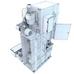 Industrial mechanical press-stamping machine tool KV2132