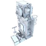 Industrial mechanical press-stamping machine tool KV2132