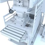 Industrial mechanical press-stamping machine tool KV2132