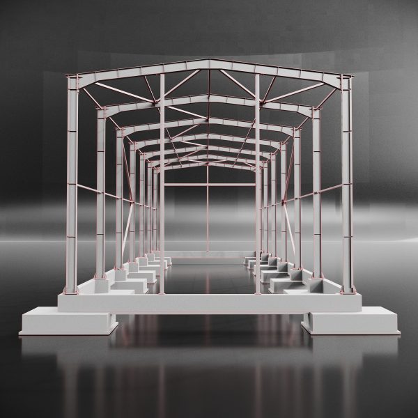 Industrial Metal Hangar