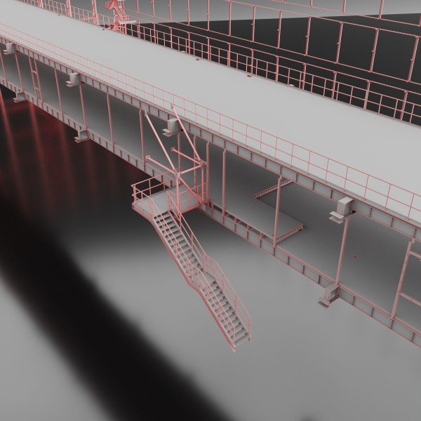 Industrial Metal Ramp