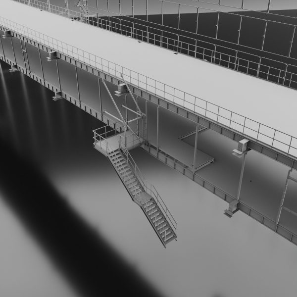Industrial Metal Ramp