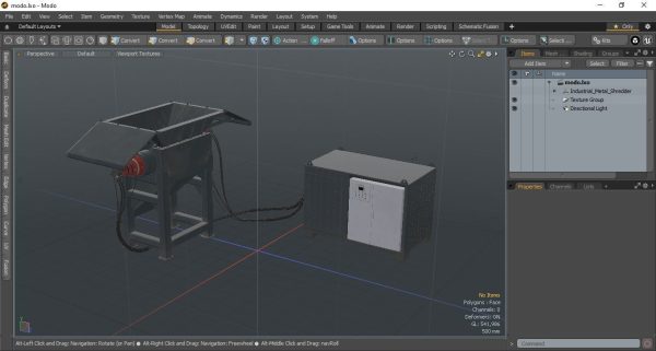 Industrial Metal Shredder