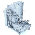 Industrial milling machine tool 7A420
