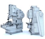 Industrial milling machine tool 7A420