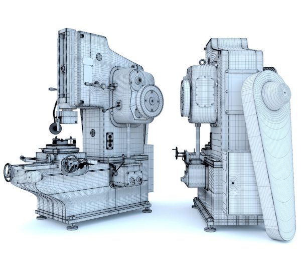 Industrial milling machine tool 7A420