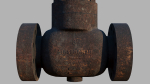 Industrial old used valves
