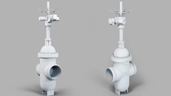 Industrial old used valves