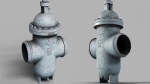 Industrial old used valves