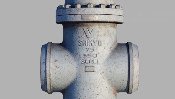 Industrial old used valves