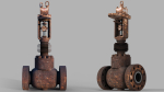 Industrial old used valves