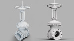 Industrial old used valves