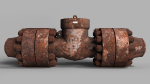 Industrial old used valves