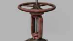Industrial old used valves