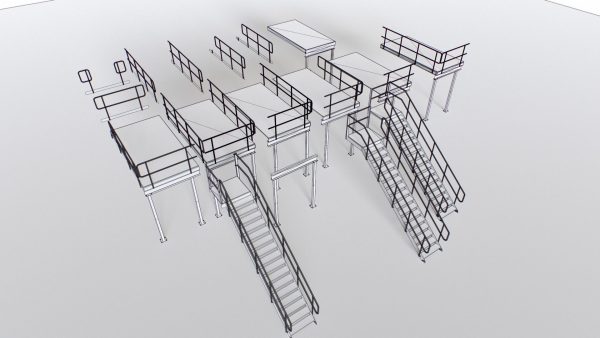 Industrial Platform Modular