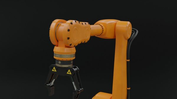 Industrial robot arm clean