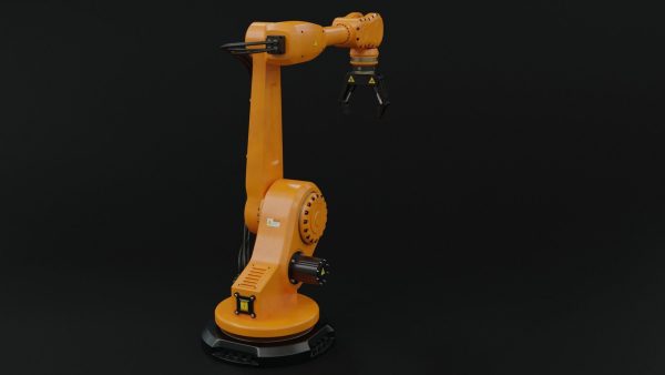Industrial robot arm clean