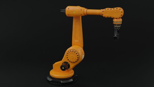 Industrial robot arm clean