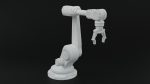 Industrial robot arm clean