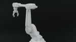 Industrial robot arm clean