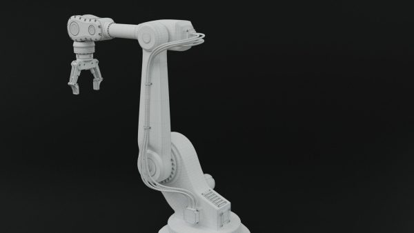 Industrial robot arm clean