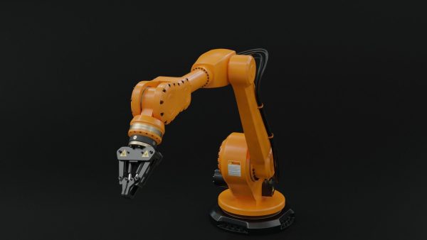 Industrial robot arm clean