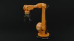 Industrial robot arm clean