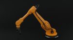 Industrial robot arm clean