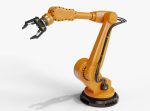 Industrial robot arm clean