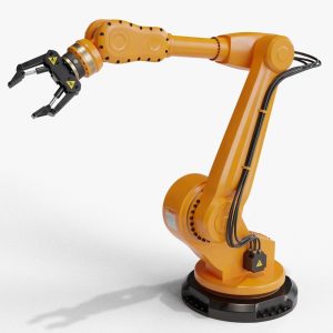 Industrial robot arm clean