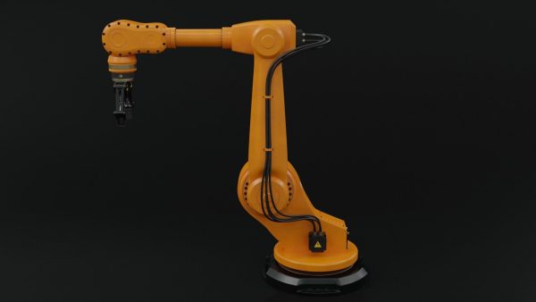 Industrial robot arm clean