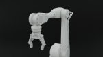 Industrial robot arm clean