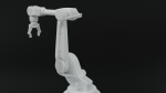 Industrial robot arm dirty