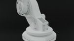 Industrial robot arm dirty