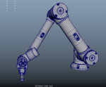 Industrial Robot arm With Robotiq Two Finger