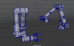 Industrial Robot arm With Robotiq Two Finger