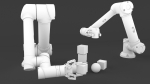 Industrial Robot arm With Robotiq Two Finger