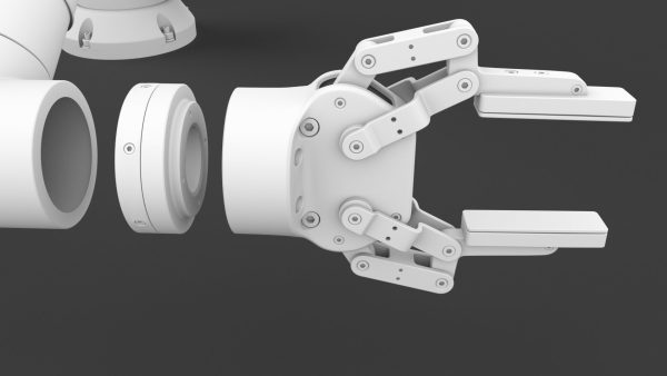 Industrial Robot arm With Robotiq Two Finger