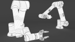 Industrial Robot arm With Robotiq Two Finger