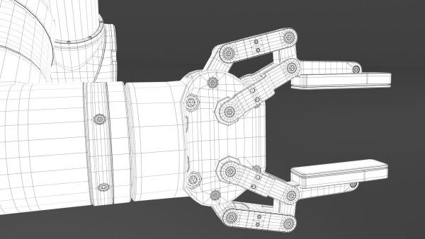 Industrial Robot arm With Robotiq Two Finger