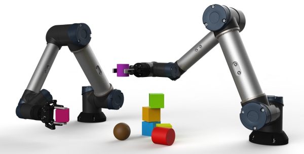Industrial Robot arm With Robotiq Two Finger