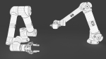 Industrial Robot arm With Robotiq Two Finger
